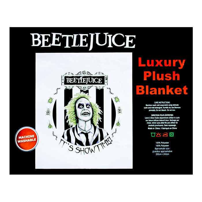 Beetle Juice Queen Sized Blanket