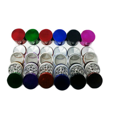 42mm Color Anodized 4pc Grinders