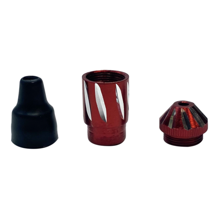 【snuf】 HONEYPUFF zinc alloy metal portable snuff tube, multi color