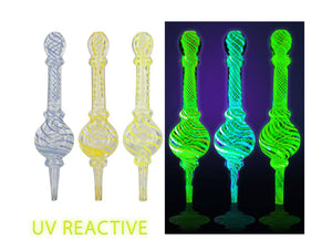 6" Pulsar UV Reactive Vapor Straws