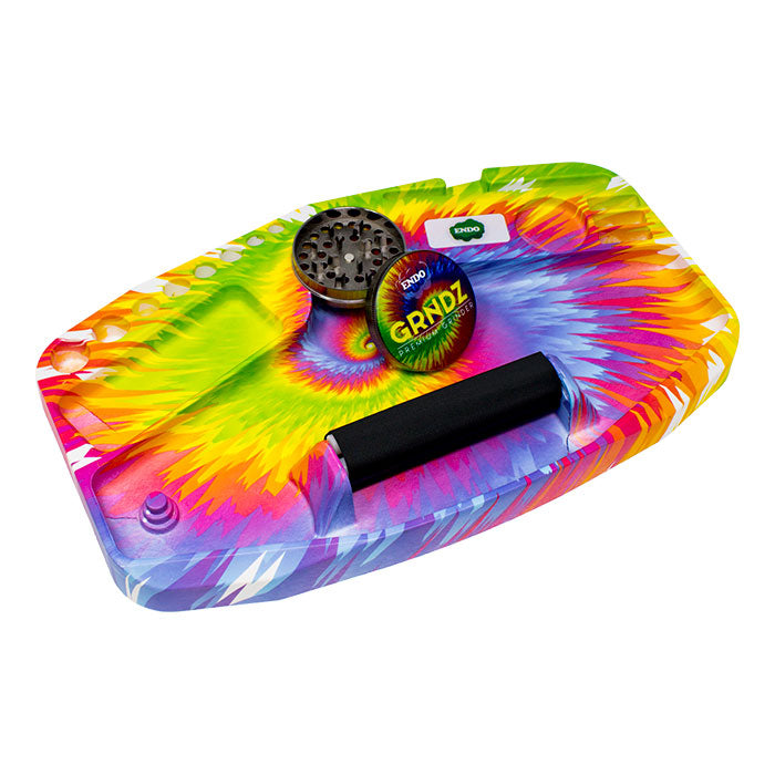 Endo Multifunction Rolling Tray w/Grinder R.DUBZ