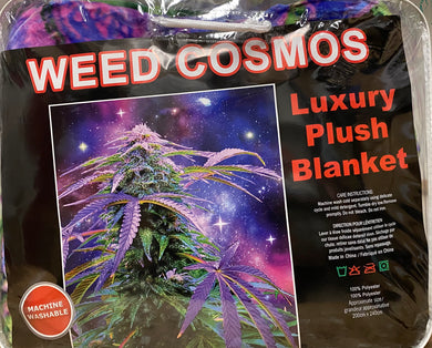 Weed Cosmos Queen Sized Blanket