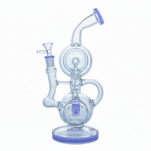 12" Gangster Glass Orbit Perc Recycler Bong