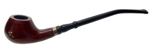 7.5" Bent Churchwarden Rosewood Shire Pipe
