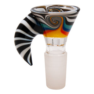 14mm Swirl Hook Handle Bowls