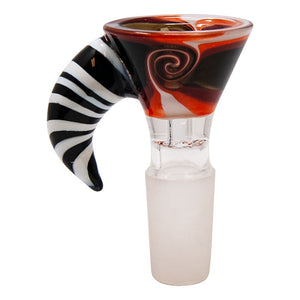 14mm Swirl Hook Handle Bowls