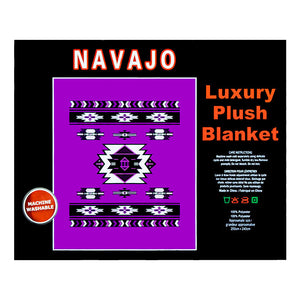 Navajo Purple Queen Sized Blanket