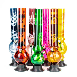 16" Assorted Acrylic Bongs