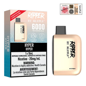 Ripper by RufPuf - 6000 Puff Disposable Vaporizers