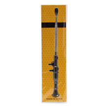 Stainless Steel Dabber Stick with Scooper Gun Designs