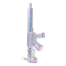 Machine Gun 21" Metallic Glass Bong With Stand