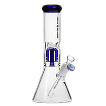 Nice Glass 11 inch 4-Arm Mini Perc Beaker