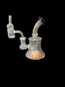 5" Xtreme Glass w/banger and cap