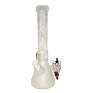 15" Cheech Glass Heart Nail Beaker Bong