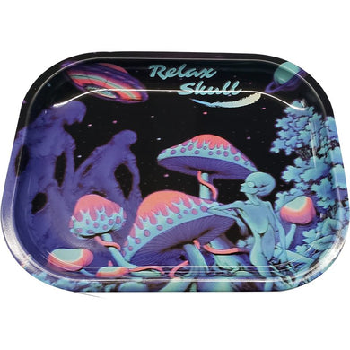 Relax Skull - Alien Rolling Tray