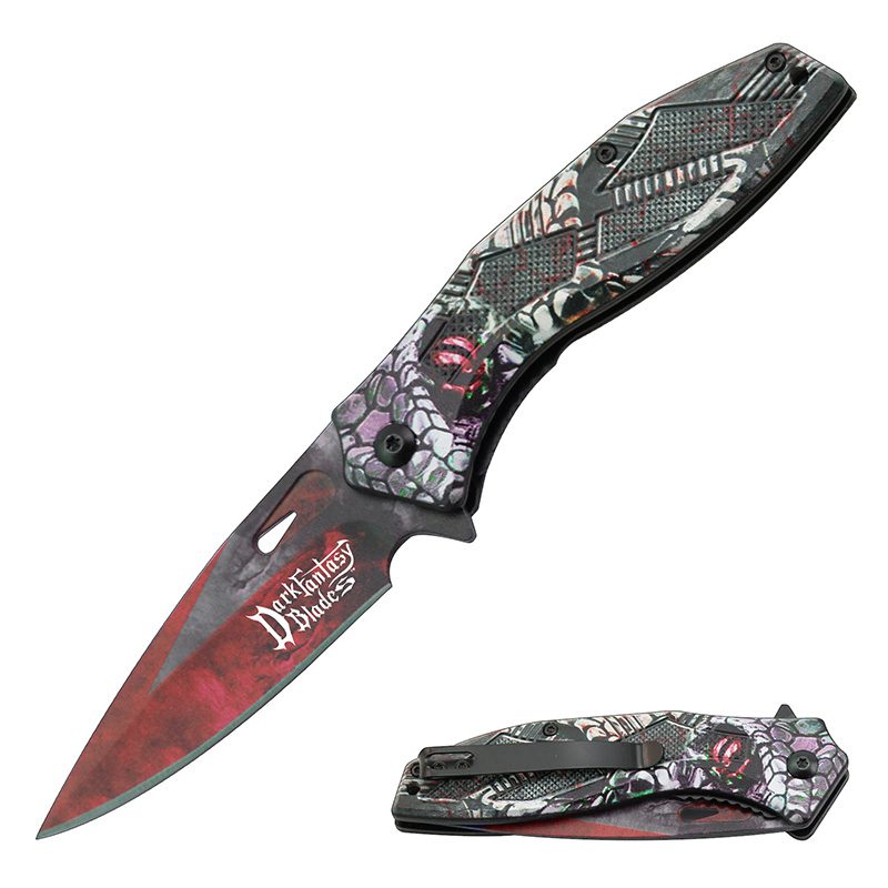 Dark Fantasy Blades Fantasy Graphic Knife