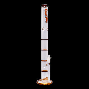 24" Four Disk Perc Straight Tube