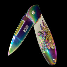 Dark Fantasy Multi Colour Bear Knife
