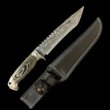 12" Damascus Style Knife