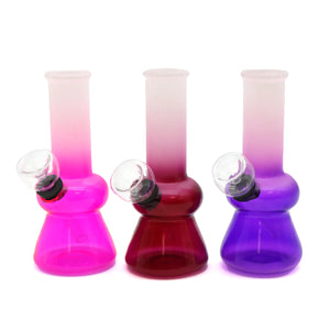 5" Two Tone Assorted Glass Bubblers