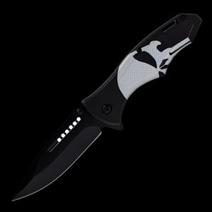 Solid foldable pocket knife