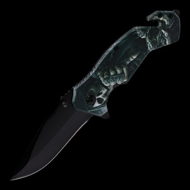 Black Dome Leader Foldable Knife