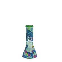 8″ Geometric figure beaker bong