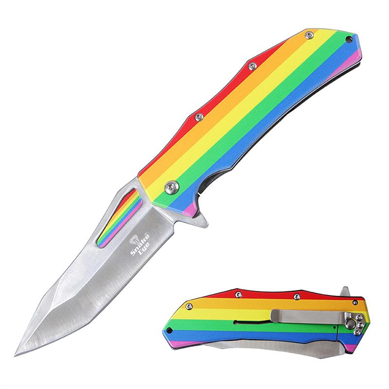 Rainbow Tactical Knife