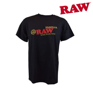 RAW! Mens Familia Black T-Shirt