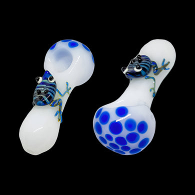 Glass Frog Pipe