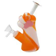 6″ Silicone Cat Paw Water Pipe
