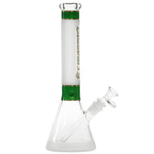 Blueberry 12 inch Mandala Base Sandblasted Beaker