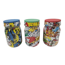 Hall of Weed Plastic Grinder with Glass Storage Jar