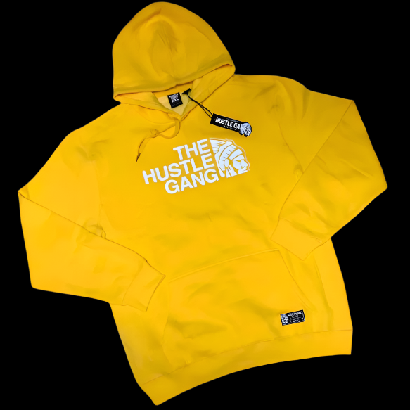 Hustle Gang Yellow Hoodie