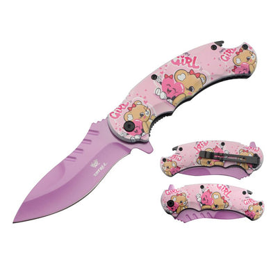 Girl 8.4″ Pocket Knife
