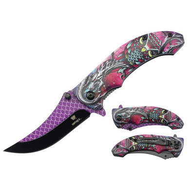 Dragon Owl 8″ Pocket Knife