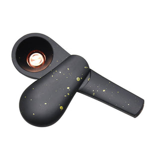 3.5" Metal Splatter Design Slide Pipes