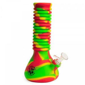 21" Silicone Extendable Bendable Beaker Bong