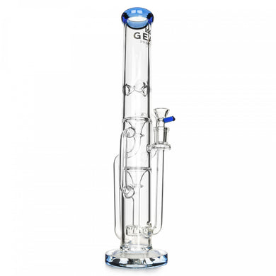 The Primal - 9 Showerhead Perc Bong/Dab Rig - Teal -SmokeDay