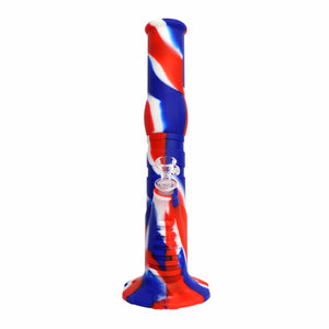 14" Assorted Color Silicone Leaner Tube Bongs