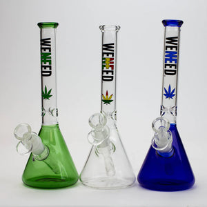 10" WENEED Glass Classic Beaker Bong