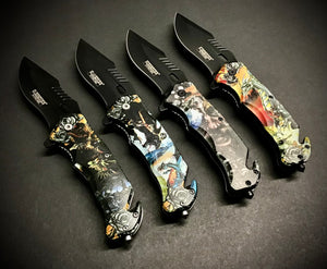 8.5" Defender Xtreme Spring Assisted Folding Knives