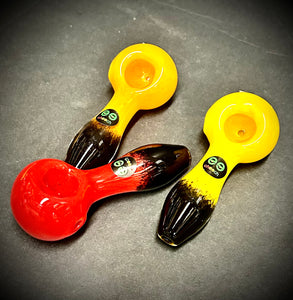 3.5" Cheech Glass Spoon Multi Color Pipes