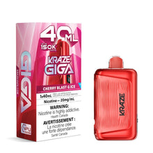 Kraze Giga 150K Disposable - IN STORE ONLY