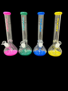 12" Coloured Round Bottom Bong