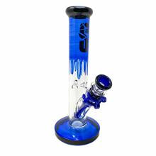 10" Straight Colour Drip Bong