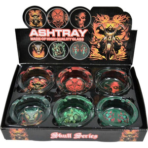 3" Circular Ashtrays From Hell