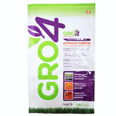 Gro4 Worm Casting 20L