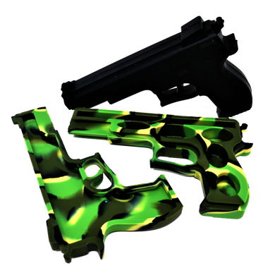 Handgun Silicone Container