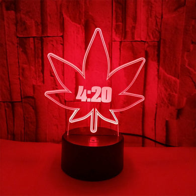Acrylic Holographic LED Night Lights